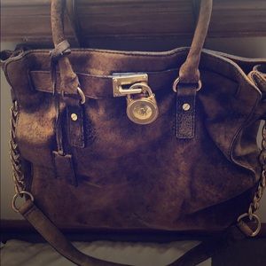 Michael Kors caramel bag